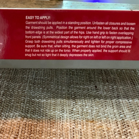 🔙NWT - COMFORT PULL LUMBOSACRAL SUPPORT🔙 - Picture 5 of 11